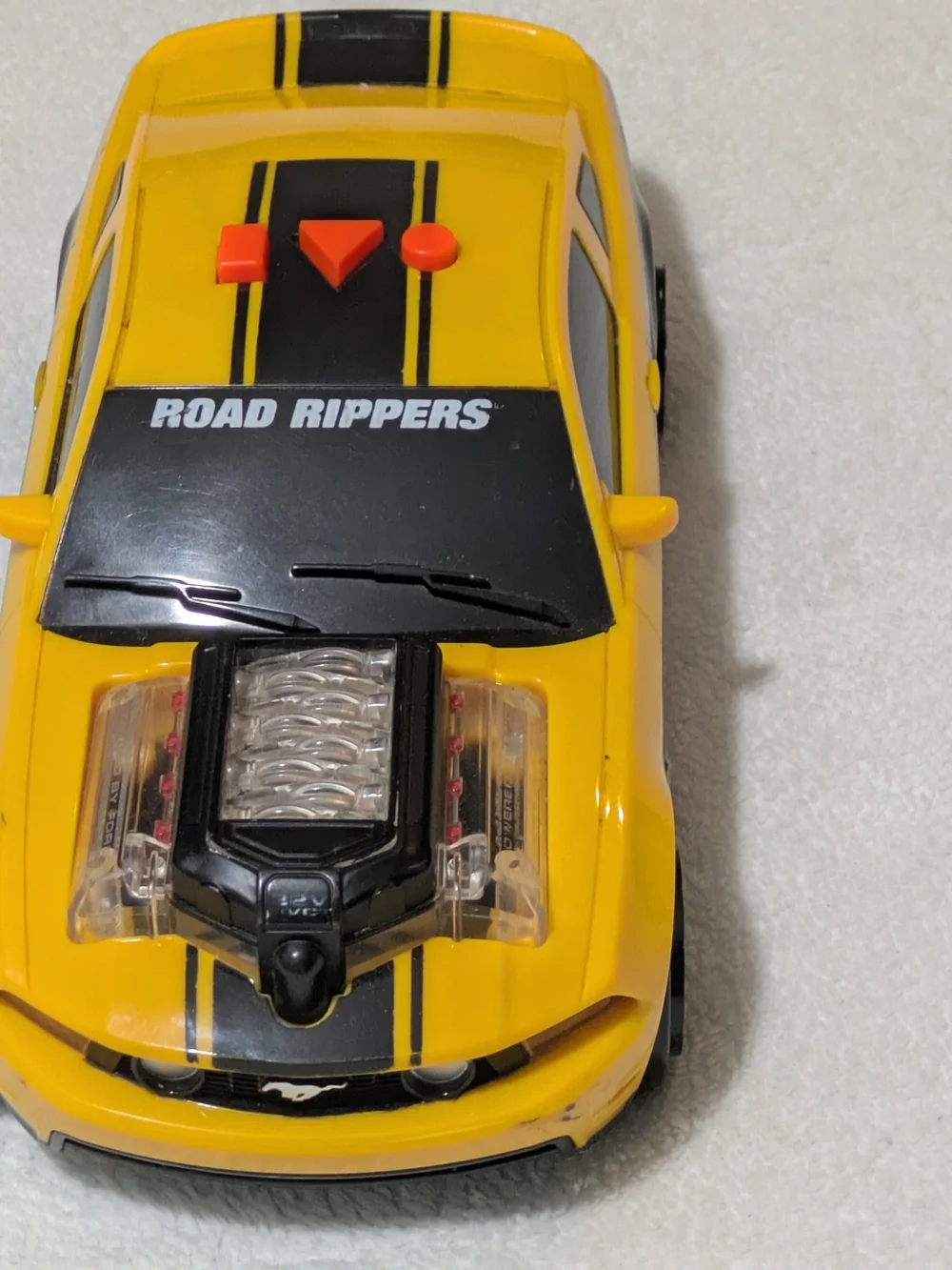 Yellow Road Rippers Toy CarToy State Road Rippers Ford Mustang GT Yellow